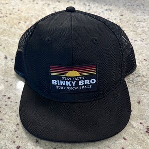 Binky Bro Black Trucker Hat